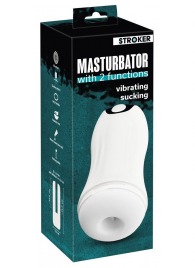 Белый мастурбатор Masturbator with 2 functions - Orion - в Копейске купить с доставкой