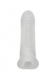Белый фаллоудлинитель Striker - 13,5 см. - Lola Games - в Копейске купить с доставкой