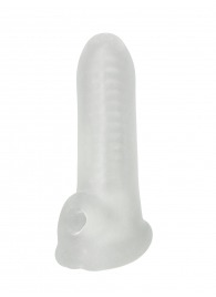 Белый фаллоудлинитель Striker - 13,5 см. - Lola Games - в Копейске купить с доставкой