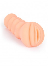 Телесный мастурбатор-вагина с эрекционными кольцами в комплекте - Sexy Girl - в Копейске купить с доставкой