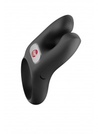 Черное эрекционное виброкольцо Nos - Fun Factory - в Копейске купить с доставкой