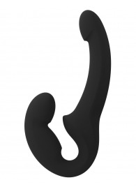 Черный безремневой страпон Share Lite - Fun Factory - купить с доставкой в Копейске