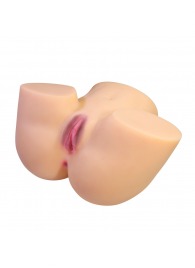 Телесный мастурбатор Liora с 2 любовными тоннелями - Baile - в Копейске купить с доставкой