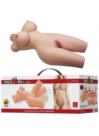 Телесный мастурбатор-торс Tiffany - Baile - в Копейске купить с доставкой