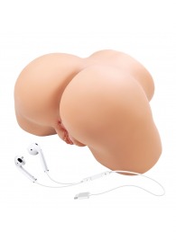 Телесный мастурбатор Olivia с 2 любовными отверстиями - Baile - в Копейске купить с доставкой