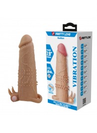 Телесная насадка на пенис Quillon - 20 см. - Baile - в Копейске купить с доставкой