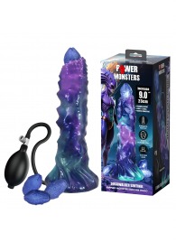 Фиолетовый яйцеродящий фаллоимитатор Duskwalker Sentinal на присоске - 22,4 см. - Baile - купить с доставкой в Копейске