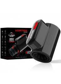 Черный автоматический мастурбатор с режимами поступательных движений и ротации - JAMYJOB - в Копейске купить с доставкой