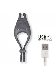 Черное эрекционное виброкольцо с управлением через приложение - Oninder - в Копейске купить с доставкой