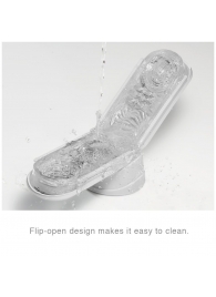 Белый мастурбатор FLIP 0 (ZERO) - Tenga - в Копейске купить с доставкой