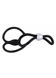 Лассо с подхватом мошонки Triple Ball-und Cockring - Orion - в Копейске купить с доставкой
