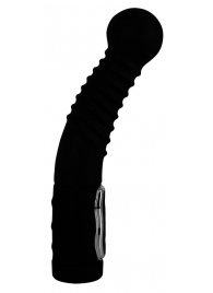 Чёрный стимулятор простаты с ротацией Prostate Twister - 20 см. - Orion - в Копейске купить с доставкой