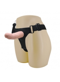 Реалистичный страпон-фаллоимитатор на трусиках Ultra Passionate Harness - 15 см. - Baile - купить с доставкой в Копейске