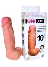 Фаллическая насадка Харнесс UNICOCK 10  - 25 см. - LOVETOY (А-Полимер) - купить с доставкой в Копейске