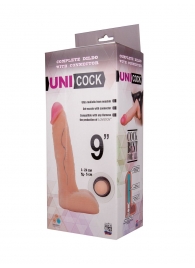 Фаллическая насадка Харнесс UNICOCK 9  - 24 см. - LOVETOY (А-Полимер) - купить с доставкой в Копейске