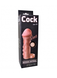 Фаллоудлинитель с кольцом COCK size M - 15 см. - LOVETOY (А-Полимер) - в Копейске купить с доставкой