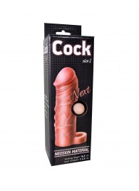 Фаллоудлинитель с кольцом COCK size L - 16,5 см. - LOVETOY (А-Полимер) - в Копейске купить с доставкой