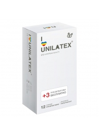Разноцветные ароматизированные презервативы Unilatex Multifruit  - 12 шт. + 3 шт. в подарок - Unilatex - купить с доставкой в Копейске