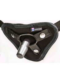 Вибрострапон с двумя насадками UniStrap - 18 и 18 см. - LOVETOY (А-Полимер) - купить с доставкой в Копейске