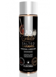 Лубрикант с ароматом солёной карамели JO GELATO SALTED CARAMEL - 120 мл. - System JO - купить с доставкой в Копейске