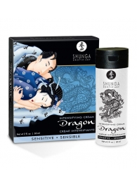 Интимный мужской крем SHUNGA DRAGON SENSITIVE - 60 мл. - Shunga - купить с доставкой в Копейске