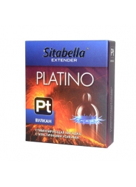Стимулирующая насадка с усиками Platino  Вулкан - Sitabella - купить с доставкой в Копейске
