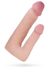 Поясной страпон с насадкой для двойного проникновения - 16 см. - ToyFa - купить с доставкой в Копейске