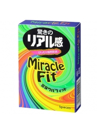 Презервативы Sagami Xtreme Miracle Fit - 5 шт. - Sagami - купить с доставкой в Копейске