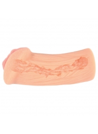 Реалистичный мастурбатор-вагина телесного цвета Elegance - KOKOS - в Копейске купить с доставкой