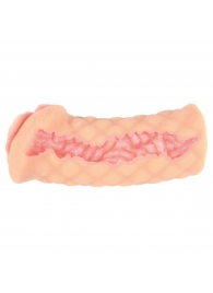 Телесный мастурбатор-вагина Elegance с двойным слоем - KOKOS - в Копейске купить с доставкой