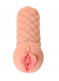 Телесный мастурбатор-вагина Elegance с двойным слоем - KOKOS - в Копейске купить с доставкой