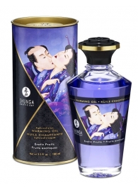 Массажное интимное масло с ароматом экзотических фруктов - 100 мл. - Shunga - купить с доставкой в Копейске