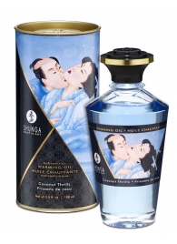 Массажное интимное масло с ароматом кокоса - 100 мл. - Shunga - купить с доставкой в Копейске