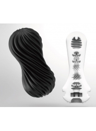 Мастурбатор FLEX Rocky Black с плотным рельефом - Tenga - в Копейске купить с доставкой