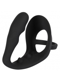 Эрекционное кольцо с подхватом мошонки и анальным отростком для воздействия на простату - Orion - в Копейске купить с доставкой