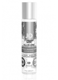 Массажный гель ALL-IN-ONE Massage Oil Sensual нейтральный - 30 мл. - System JO - купить с доставкой в Копейске