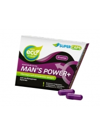 Капсулы для мужчин Man s Power+ с гранулированным семенем - 10 капсул (0,35 гр.) - SuperCaps - купить с доставкой в Копейске