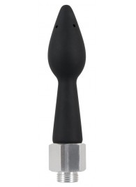 Чёрная анальная насадка для душа Anal Douche Rear Splash - Orion - купить с доставкой в Копейске