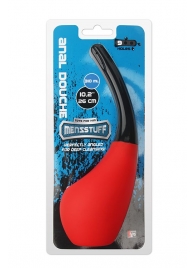 Анальный душ MENZSTUFF 310ML ANAL DOUCHE RED/BLACK - Dream Toys - купить с доставкой в Копейске