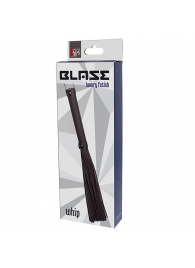 Чёрная плеть BLAZE WHIP BLACK - Dream Toys - купить с доставкой в Копейске