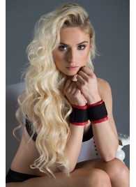 Полиуретановые манжеты для фиксации рук вместе Bound Together Wrist Restraints - Blush Novelties - купить с доставкой в Копейске