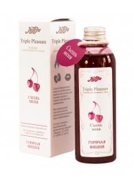 Эликсир Triple Pleasure  Горячая вишня  - 130 гр. - JULEJU - купить с доставкой в Копейске