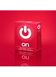 Супертонкие презервативы ON) Super Thin - 3 шт. - ON) - купить с доставкой в Копейске