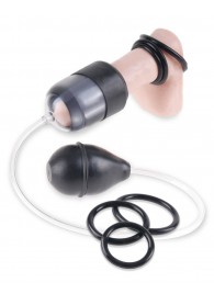 Комактная помпа-насос для головки Suck N’ Stroke Head Pump - Pipedream - в Копейске купить с доставкой