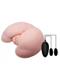 Вагина и анус с вибрацией CrazyBull Vagina and Anal - Baile - в Копейске купить с доставкой