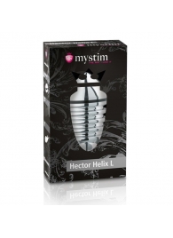 Анальный плаг для электростимуляции Hector Helix Buttplug L - 11,5 см. - MyStim - купить с доставкой в Копейске