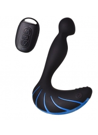 Чёрно-синий массажер простаты Erotist Third - Erotist Adult Toys - в Копейске купить с доставкой