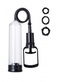 Вакуумная помпа A-toys с уплотнителем и эрекционными кольцами - A-toys - в Копейске купить с доставкой