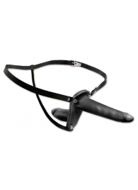 Женский страпон с вагинальной пробкой Double Penetrix Strap-on - 15 см. - Pipedream - купить с доставкой в Копейске