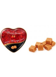 Массажная свеча с ароматом карамели Bougie Massage Candle - 35 мл. - Plaisir Secret - купить с доставкой в Копейске